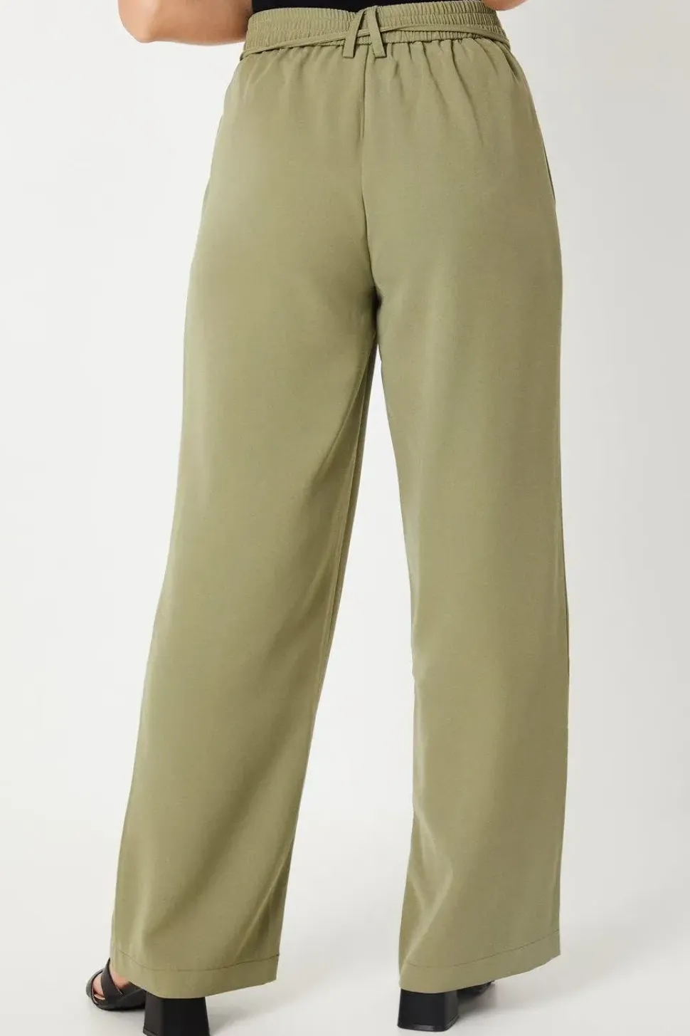 Paperbag Elasticated Waist Trouser