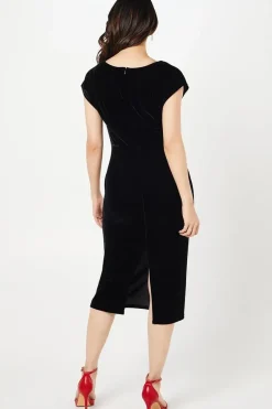 Party Velvet Pencil Dress