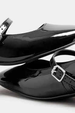 Patent Mary Jane Block Heels