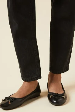 Peaches Bow Detail Ballet Pumps