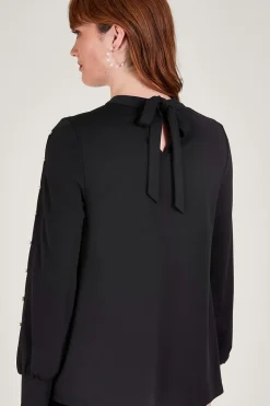 Pearl Detail Blouse