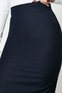 Pencil Midi Skirt