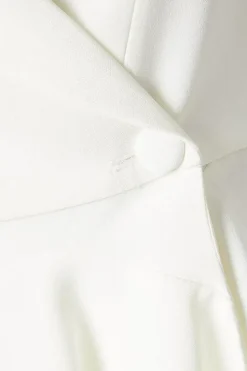 Peplum Double Breasted Blazer