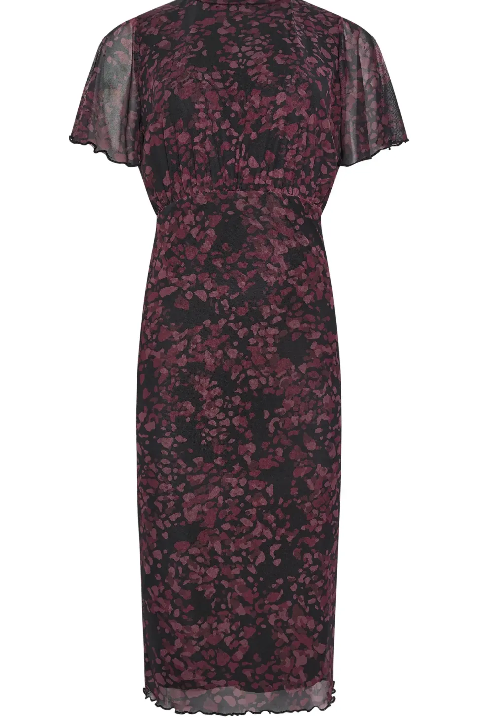 Petite Abstract Animal Print Dress