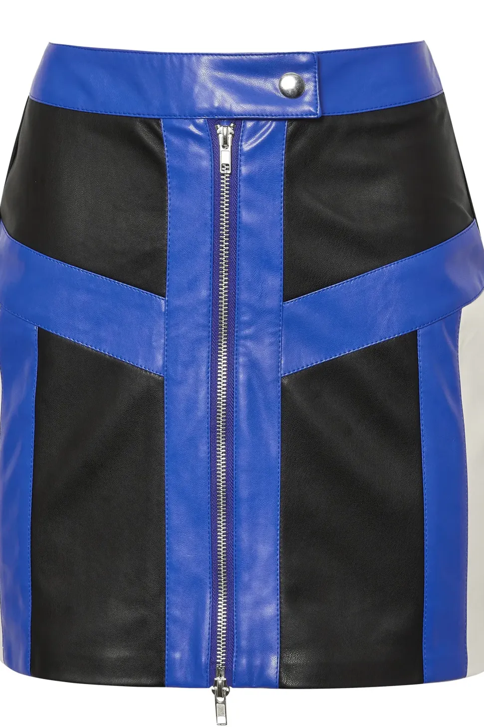 Petite Abstract Mini Skirt