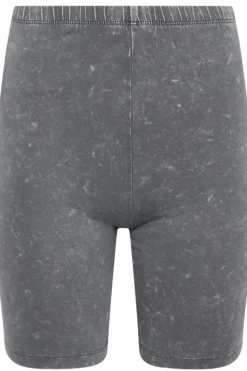 Petite Acid Wash Cycling Shorts