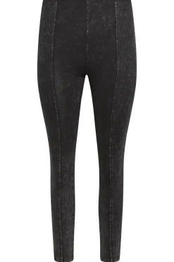 Petite Acid Wash Leggings