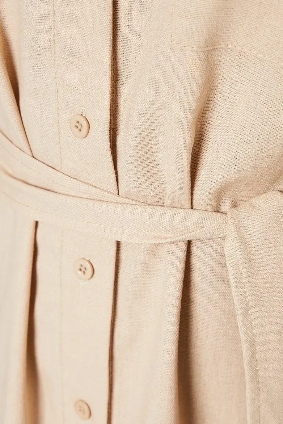 Petite Belted Midaxi Shirt Dress
