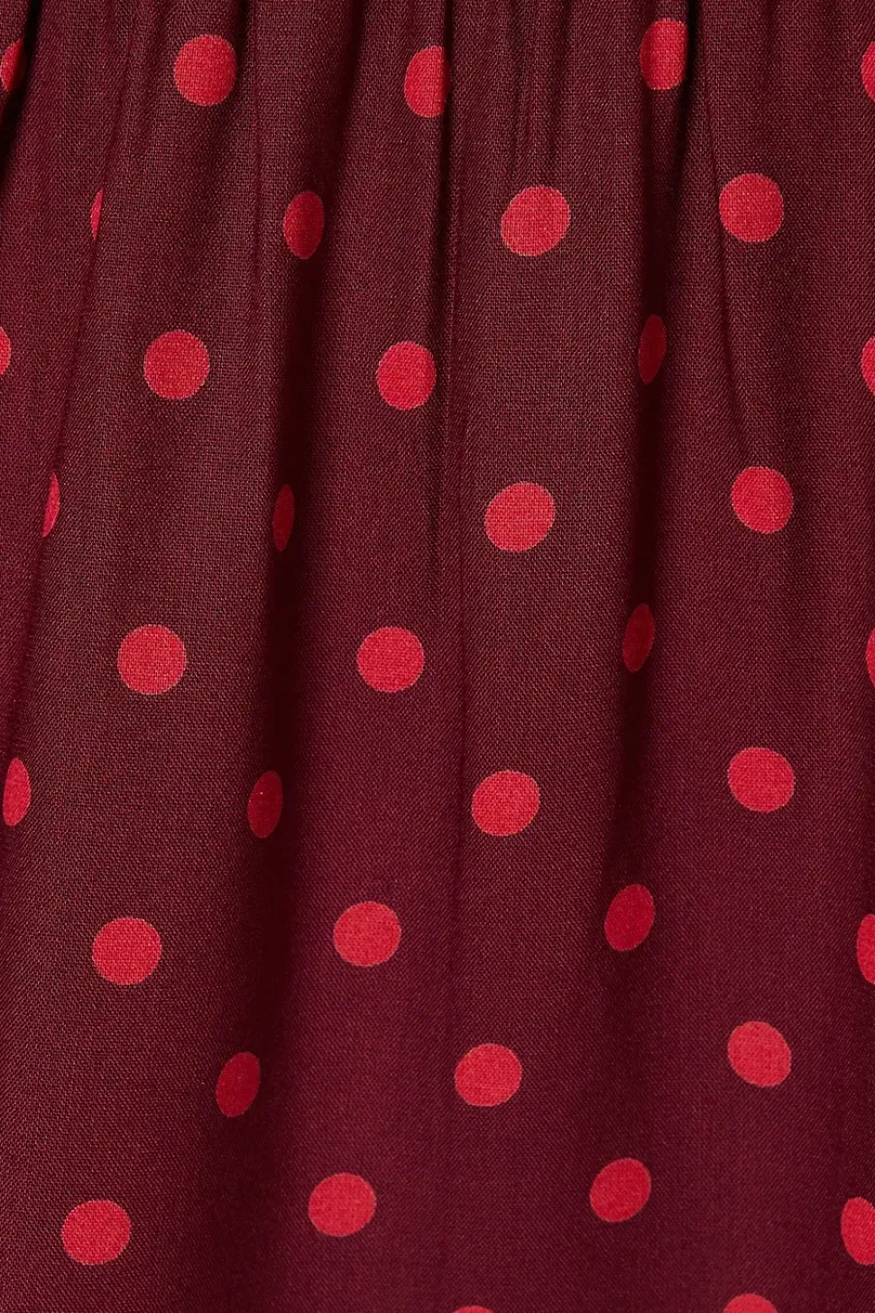 Petite Berry Spot Mini Dress
