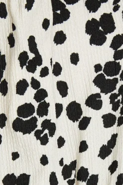 Petite Blouson Waist Detail Mini Dress