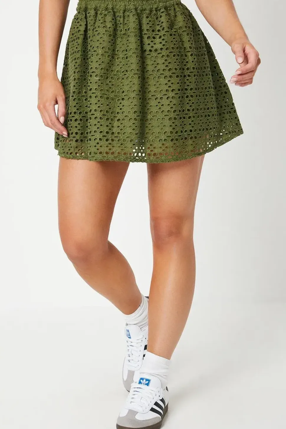 Petite Broderie Mini Skirt