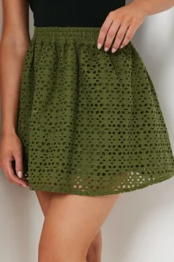 Petite Broderie Mini Skirt