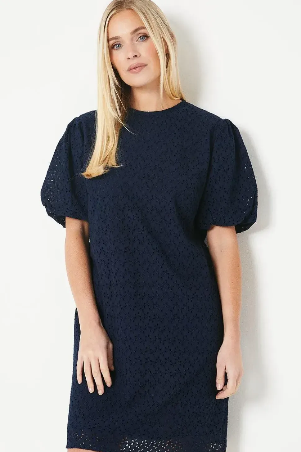 Petite Broderie Shift Dress