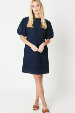 Petite Broderie Shift Dress