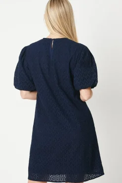 Petite Broderie Shift Dress