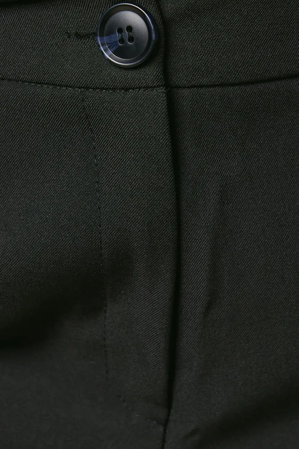 Petite Button Front Ankle Grzer Trouser