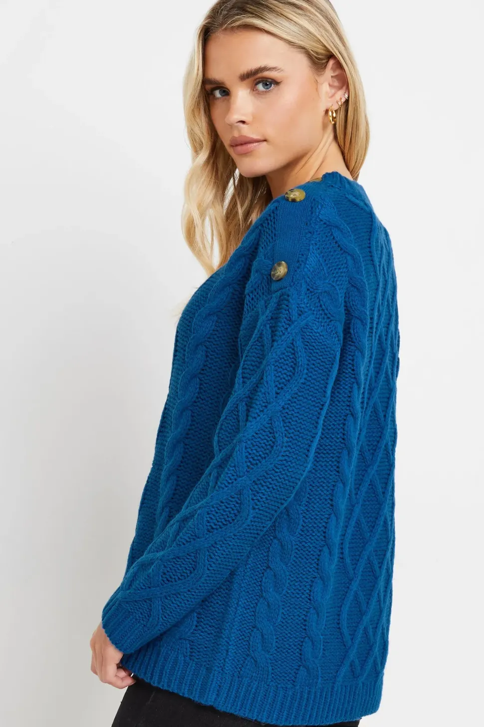 Petite Cable Knit Jumper