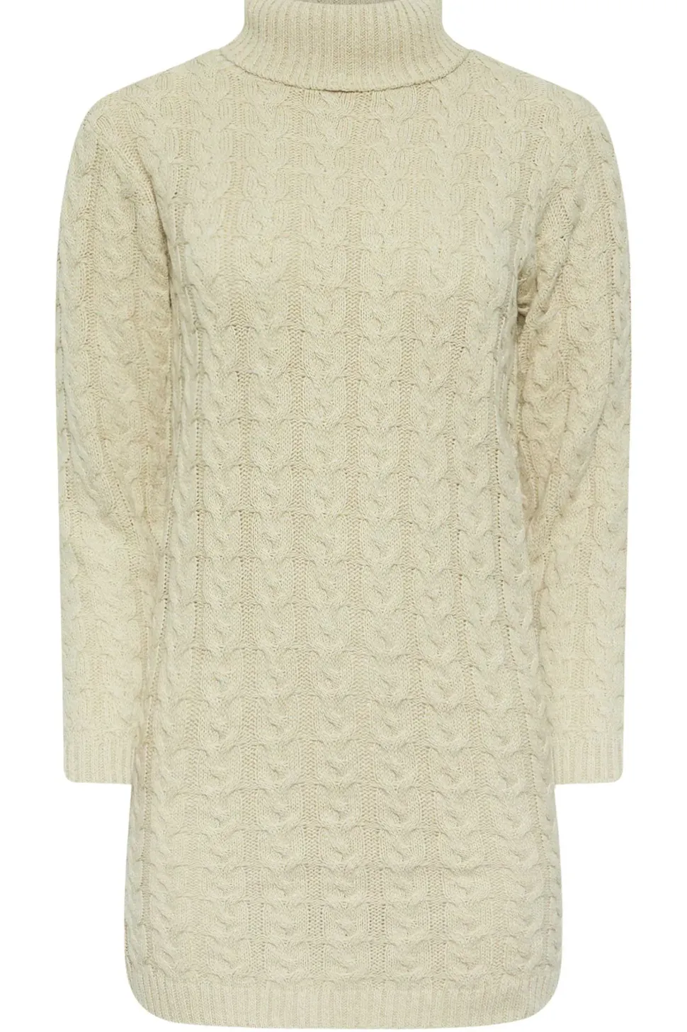 Petite Cable Knit Jumper Dress