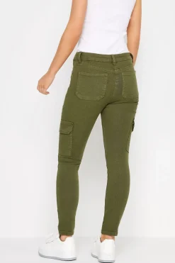 Petite Cargo Skinny Jeans