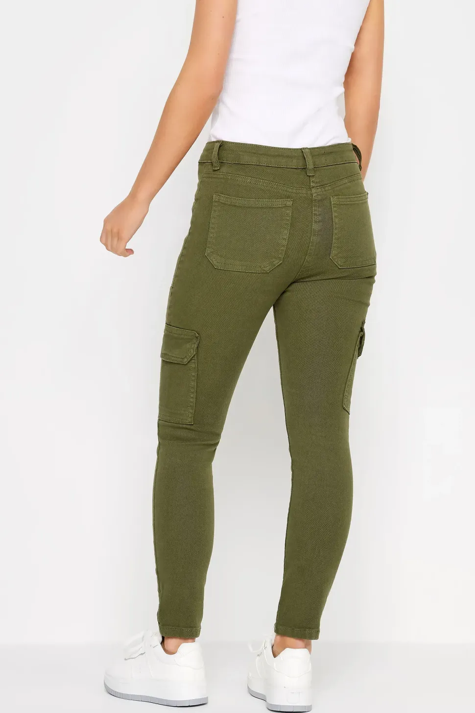 Petite Cargo Skinny Jeans