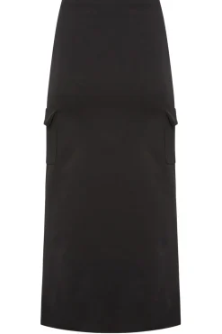 Petite Cargo Split Hem Maxi Skirt