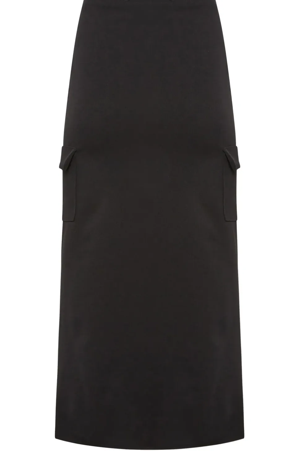 Petite Cargo Split Hem Maxi Skirt