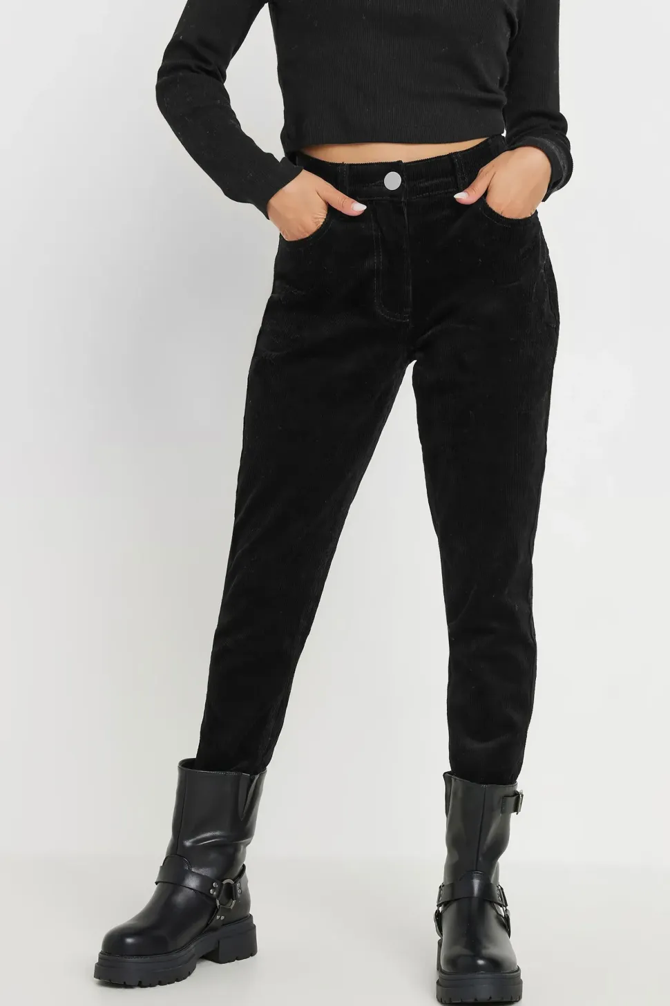Petite Cord Skinny Jeans