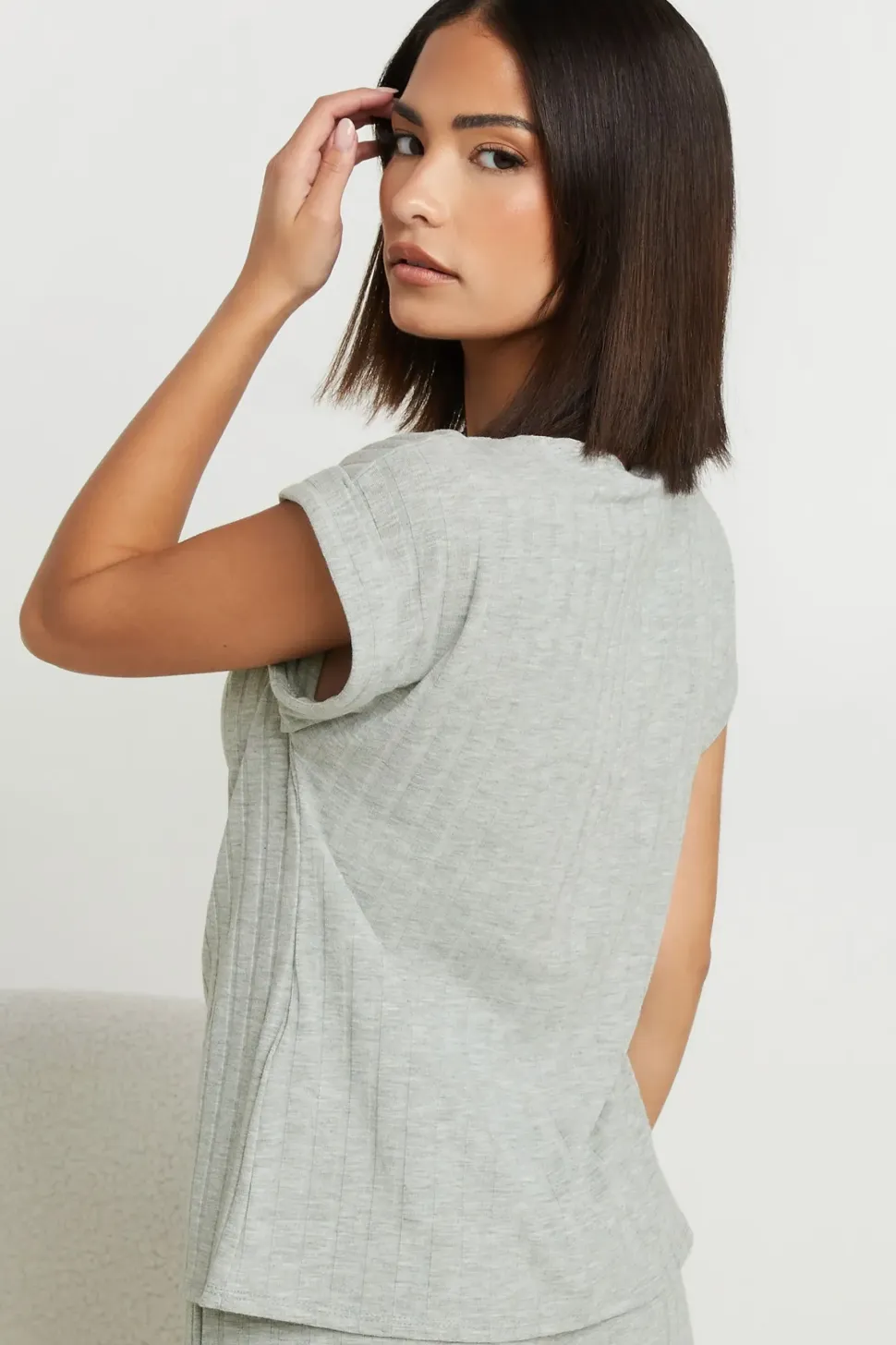 Petite Cowl Neck Top