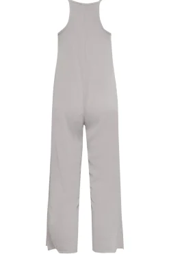 Petite Crepe Wide Leg Jumpsuit