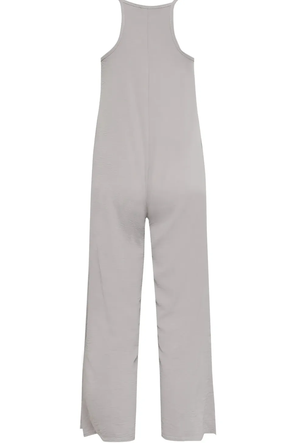 Petite Crepe Wide Leg Jumpsuit