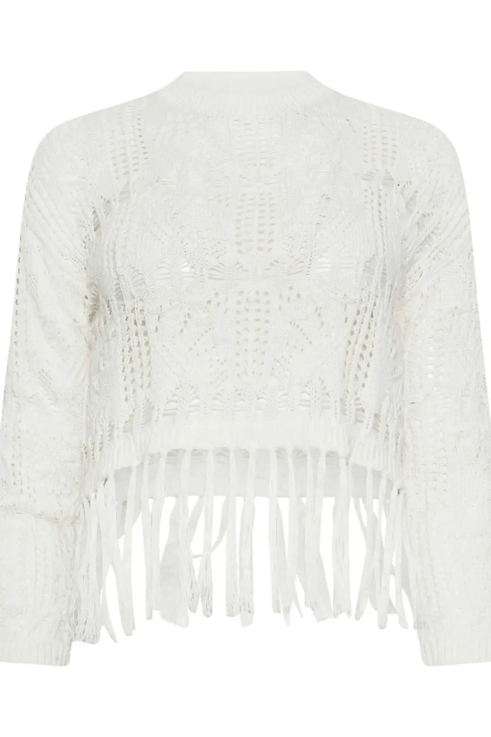 Petite Crochet Tassle Jumper