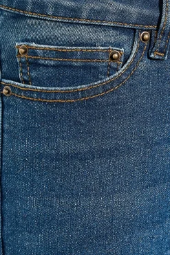 Petite Distressed Skinny Jeans