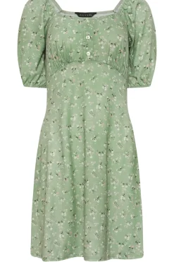 Petite Ditsy Floral Print Mini Dress