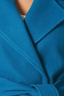Petite Double Breasted Maxi Coat