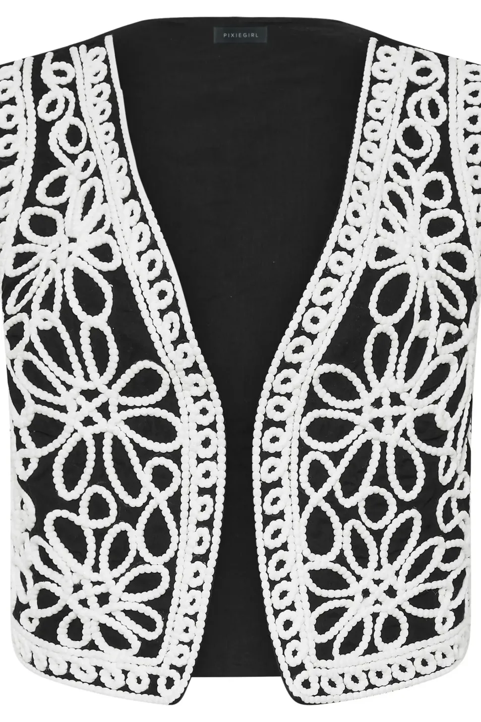 Petite Embroidered Waistcoat