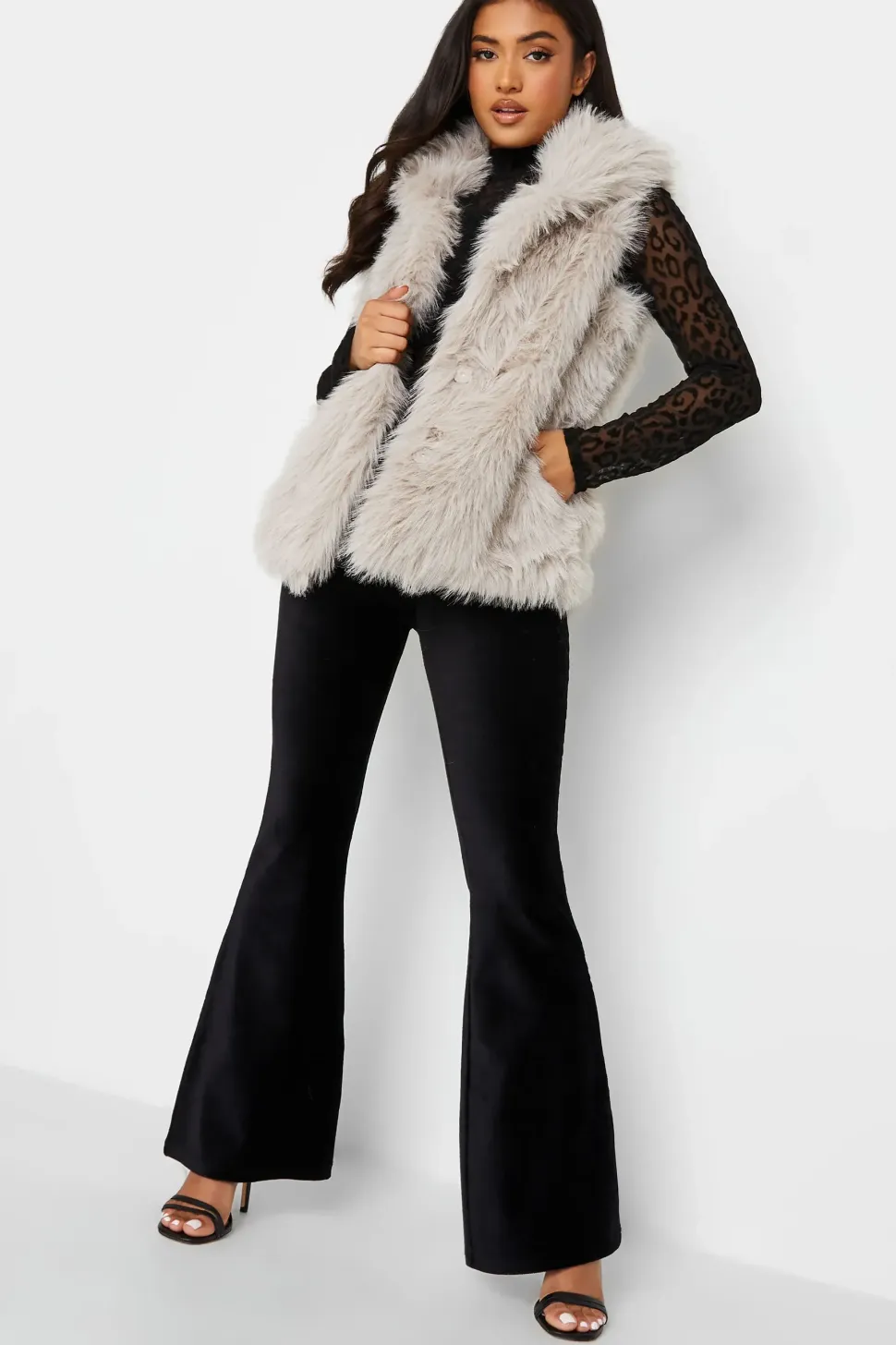 Petite Faux Fur Gilet