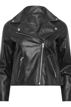 Petite Faux Leather Jacket