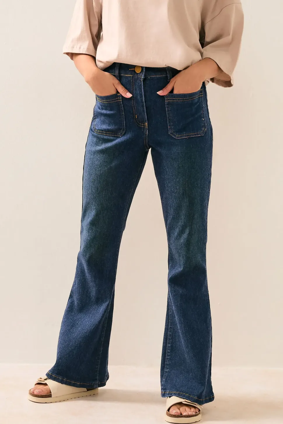 Petite Flared Jeans