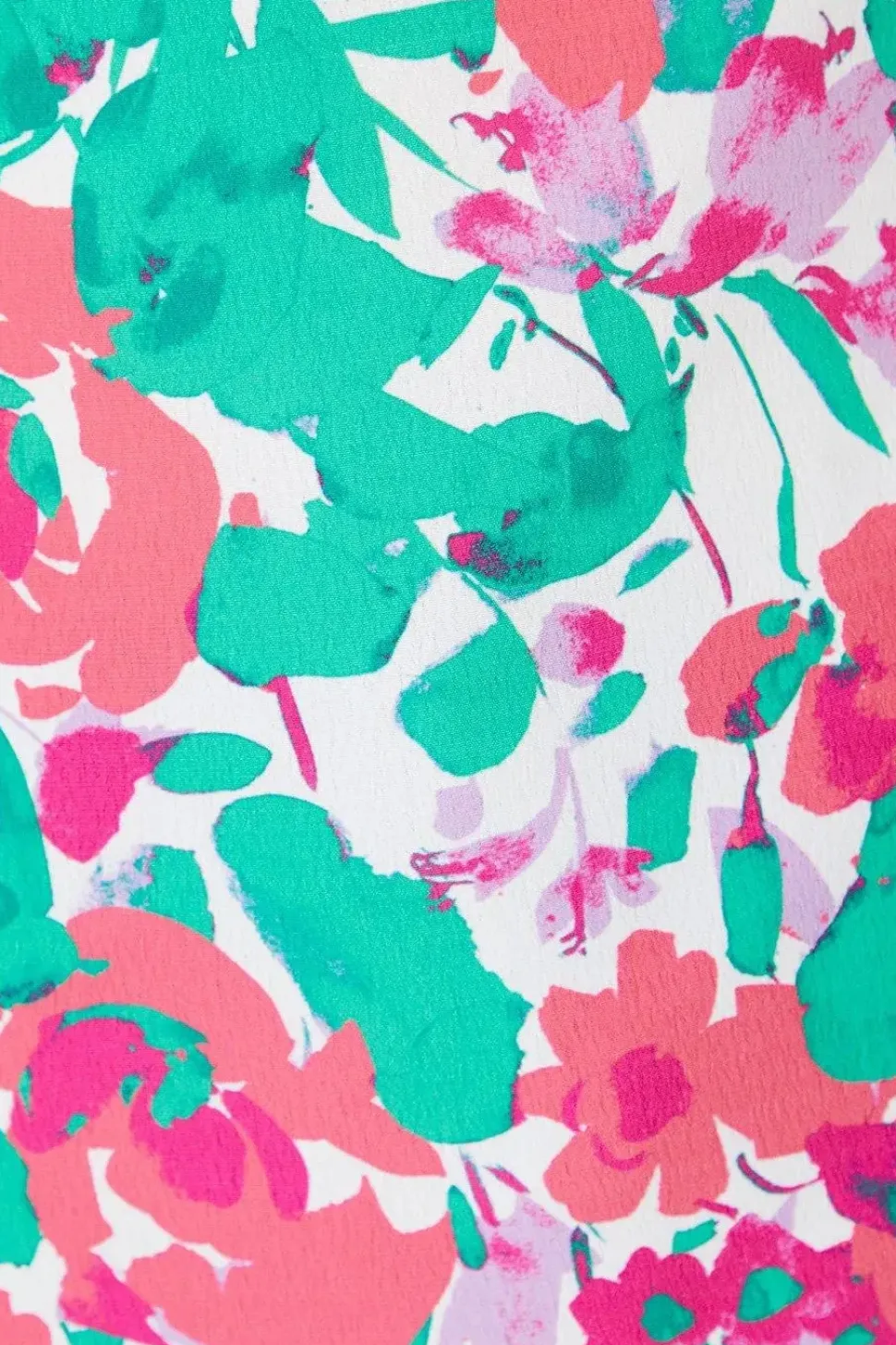Petite Floral Bardot Strappy Tea Top