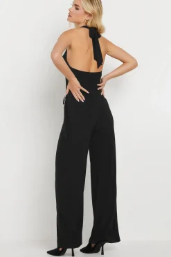 Petite Halter Neck Jumpsuit