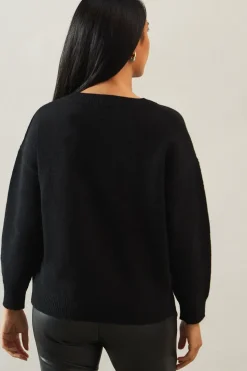 Petite Heart Motif Jumper