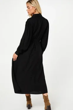 Petite Jacquard Midi Shirt Dress