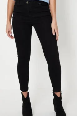 Petite Jade Mid Rise Skinny Jeans