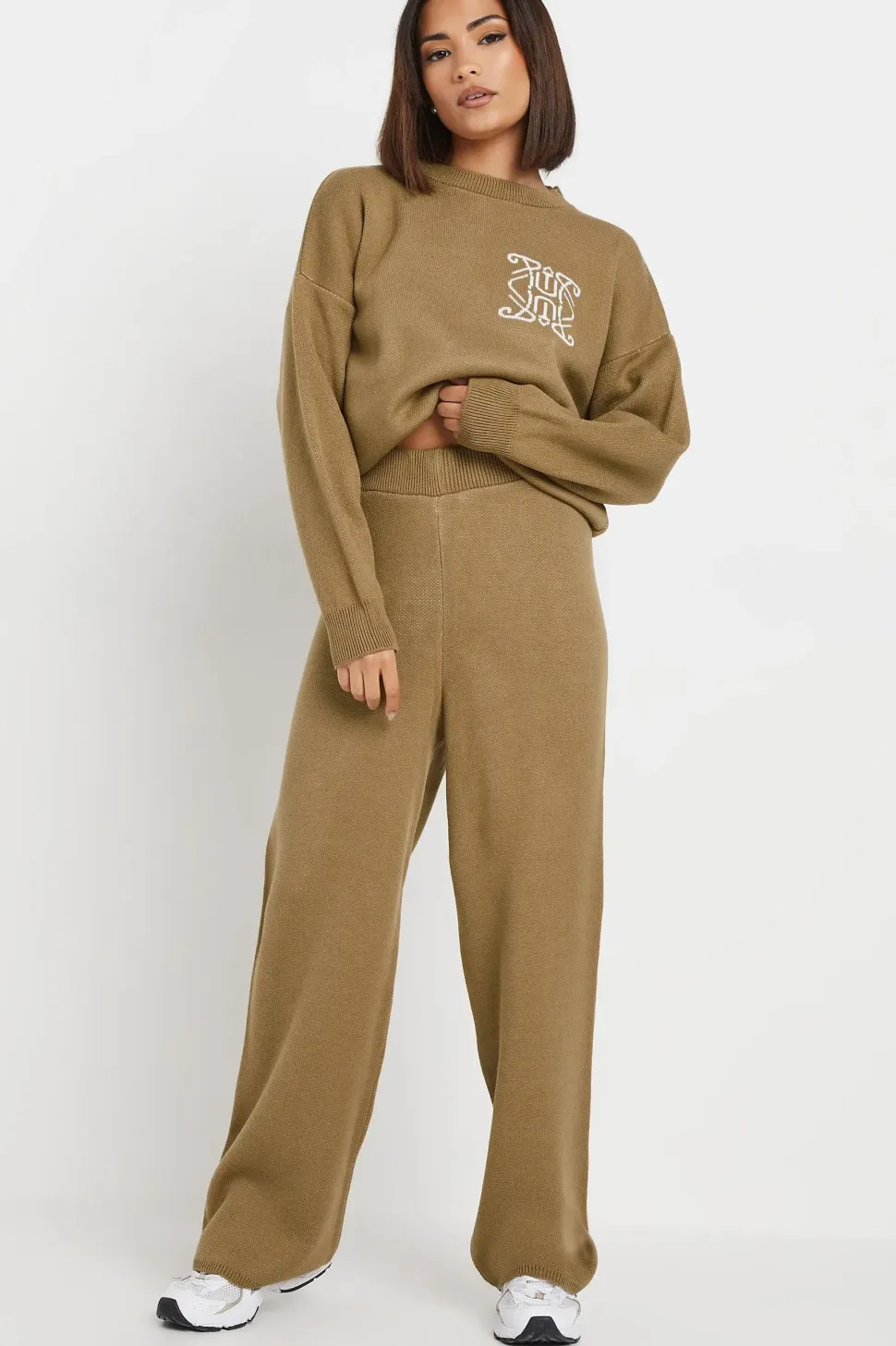 Petite Knitted Trousers
