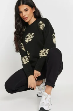 Petite Leopard Jumper