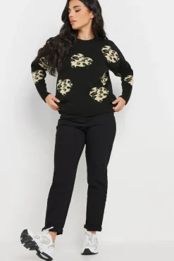 Petite Leopard Jumper