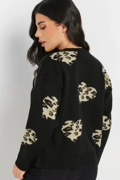 Petite Leopard Jumper