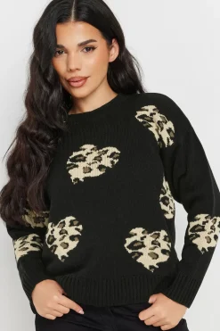 Petite Leopard Jumper