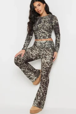 Petite Leopard Leggings