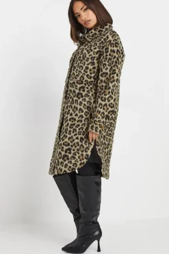 Petite Leopard Shacket